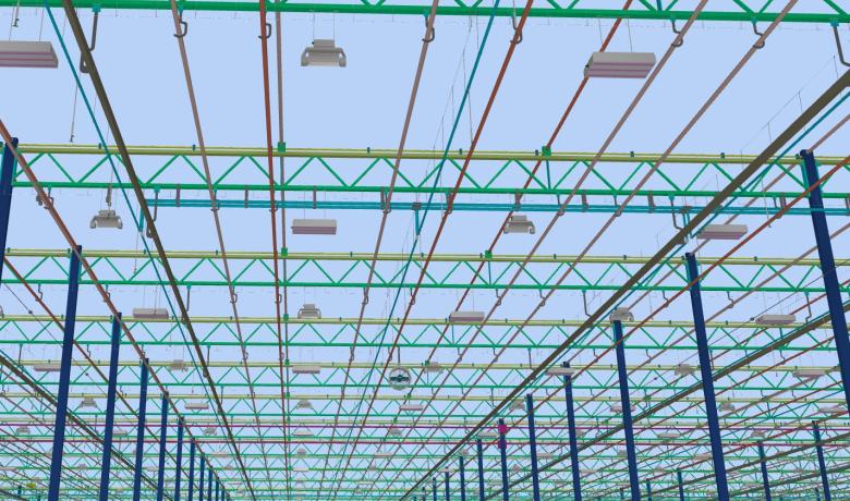 3D Engineering for production greenhouse