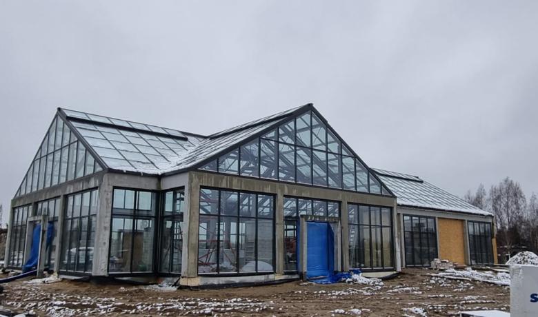 Hedafor - Deforche - Botanische serre- botanical garden - construction - greenhouse - serre