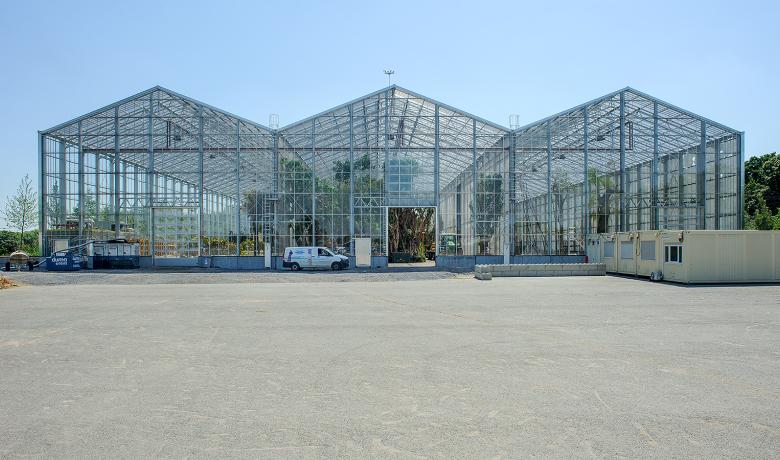 Serre voor stockage van planten - Kas - Greenhouse - Pairi Daiza - Deforche